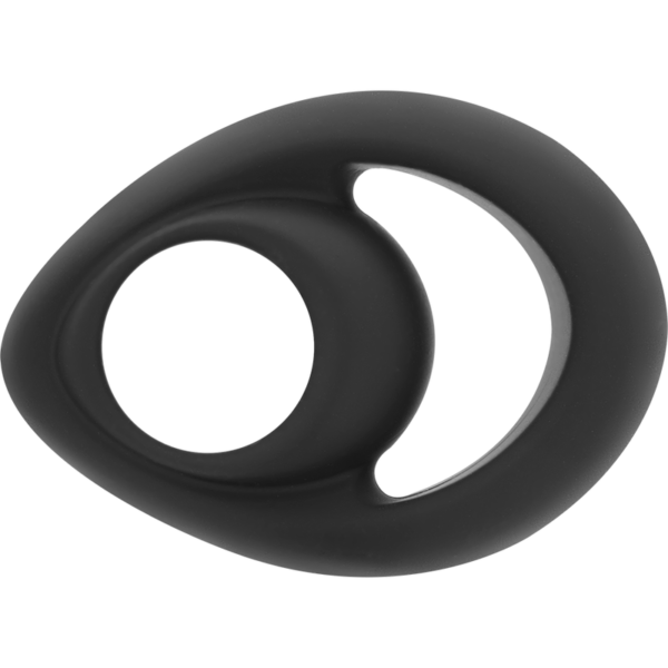 Powering - Super Flexible Y Resistente Anillo Pene Y Testiculos  Pr14  Negro - Imagen 8