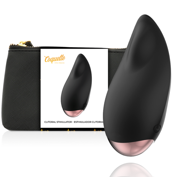 Coquette Chic Desire - Estimulador Clítoris Negro / Gold Gota