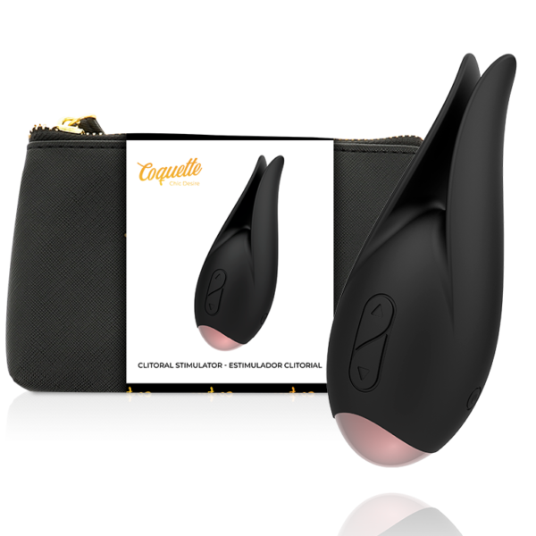 Coquette Chic Desire - Estimulador Clítoris Negro / Gold Flor