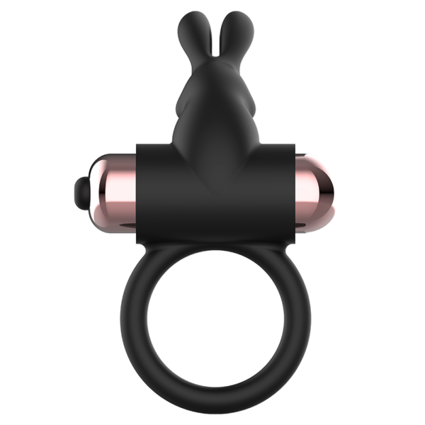 Coquette Chic Desire - Cock Ring Anillo Vibrador Negro / Gold - Imagen 2