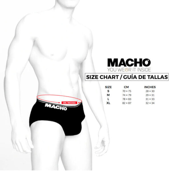 Macho - Mx24Nb Slip Negro Xl