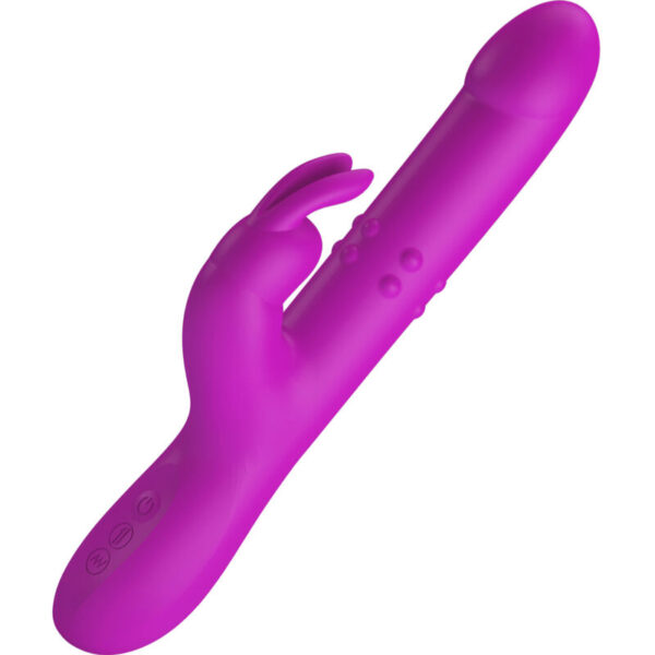 Pretty Love - Reese Vibrador Con Rotación Morado - Imagen 3