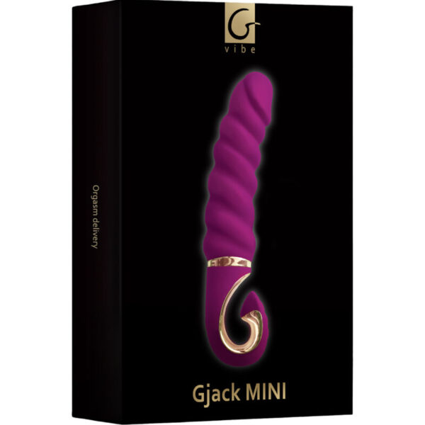 G-Vibe - Gjack Mini Vibrador Siliciona Morado - Imagen 3