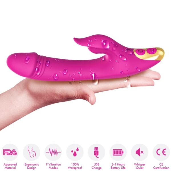 Armony - Amant Succionador Clitoris & Punto G Fucsia - Imagen 3