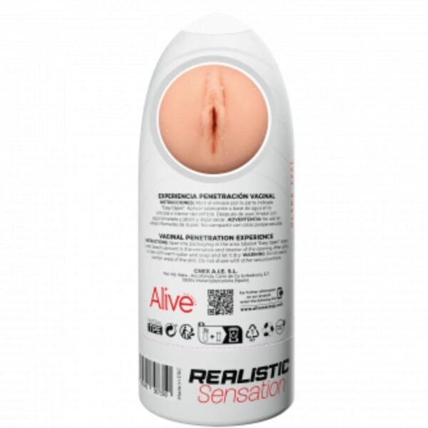 Alive - Flex Masturbador Masculino Vagina Talla M - Imagen 3