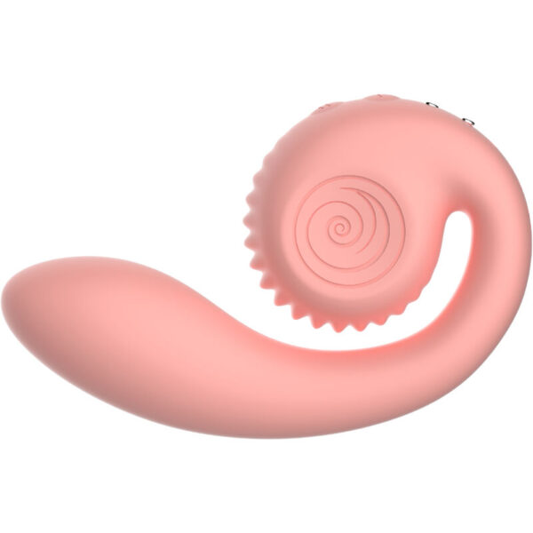 Snail Vibe - Gizi Estimulador Dual Rosa - Imagen 3