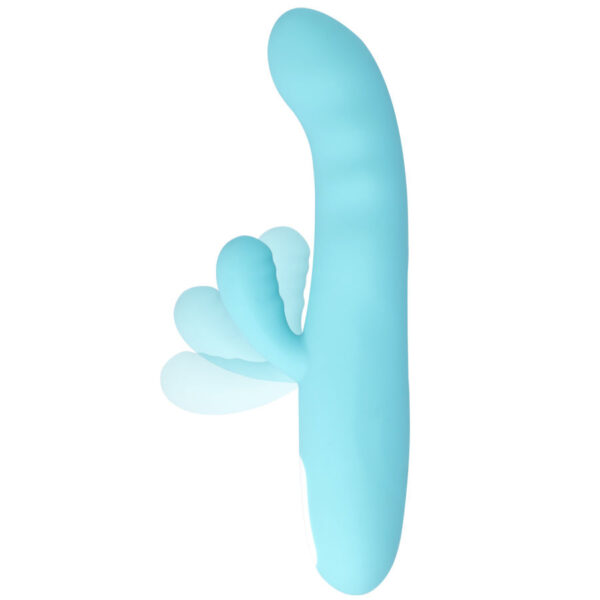 Mia - Eiffel Vibrador Rotador Azul Turquesa - Imagen 3