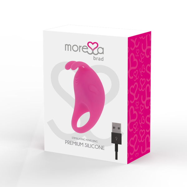 Moressa - Brad Premium Silicone Recargable Rosa - Imagen 3