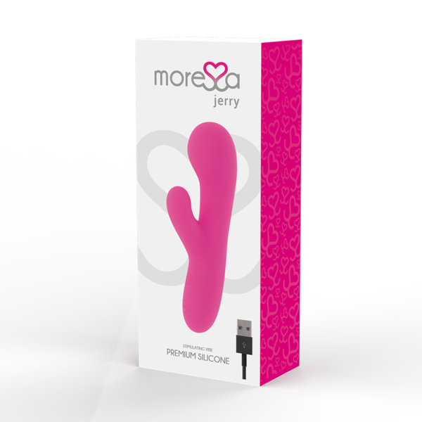 Moressa - Jerry Clip Vibrador Punto G Y Clitoris Premium Silicone Recargable - Imagen 3