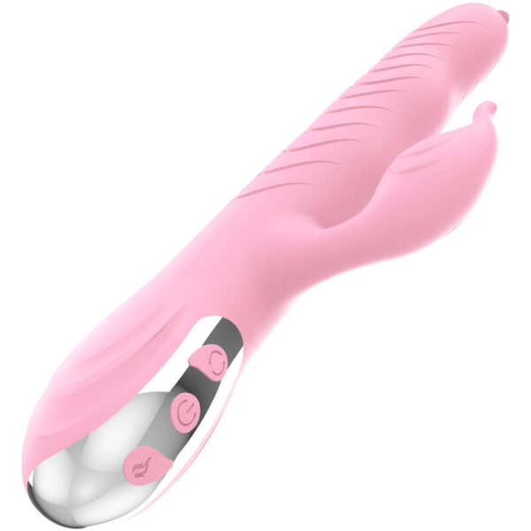 Armony - Marcia Vibrador & Thrusting Doble Lengua Efecto Calor Rosa - Imagen 5