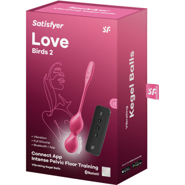 Satisfyer - Love Birds 2 Bolas Kegel Vibradoras + App Gratuita - Imagen 5