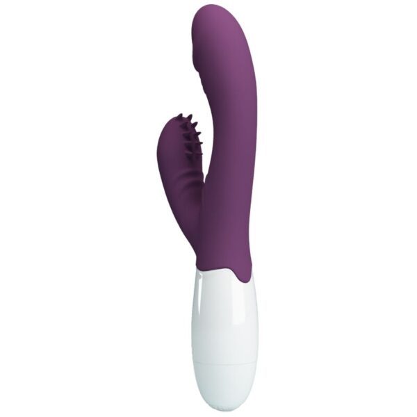 Pretty Love - Andre Vibrador Rabbit & Estimulador Punto G Morado - Imagen 3