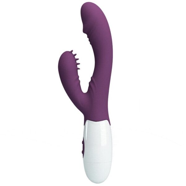 Pretty Love - Andre Vibrador Rabbit & Estimulador Punto G Morado - Imagen 2