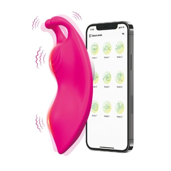 Armony - Honeybee Panties Vibrador Punto G Fucsia - App Gratuita - Imagen 6