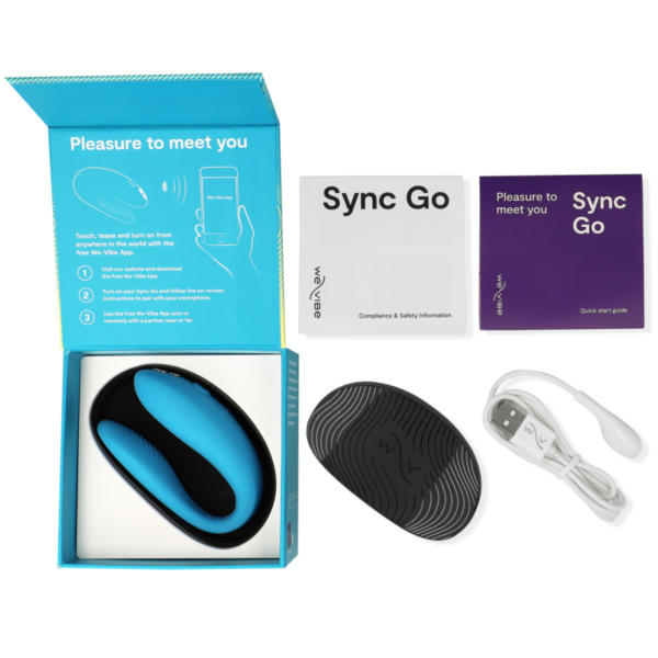 We-Vibe - Sync Go Estimulador Dual Turquesa - Imagen 6