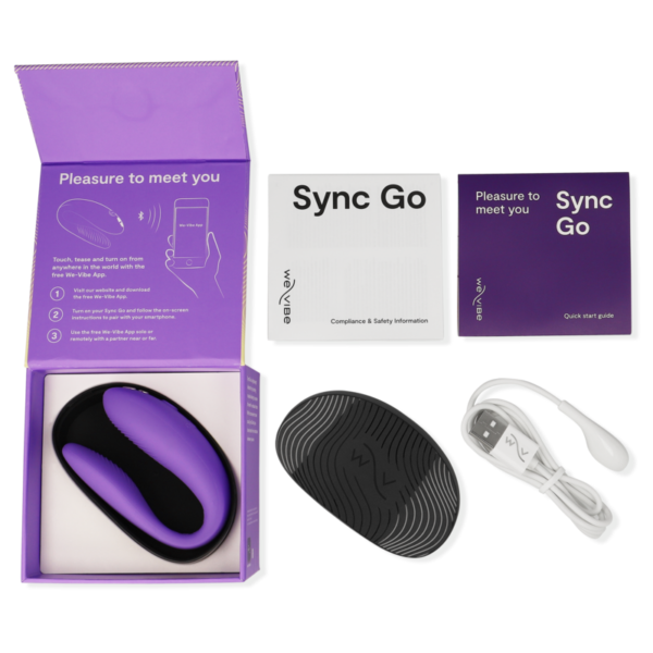 We-Vibe - Sync Go Estimulador Dual Violeta - Imagen 6