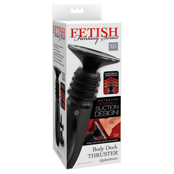 Fetish Fantasy Series - Body Dock Thruster Sujeta Dildos Con 7 Modos De Empuje Negro - Imagen 5